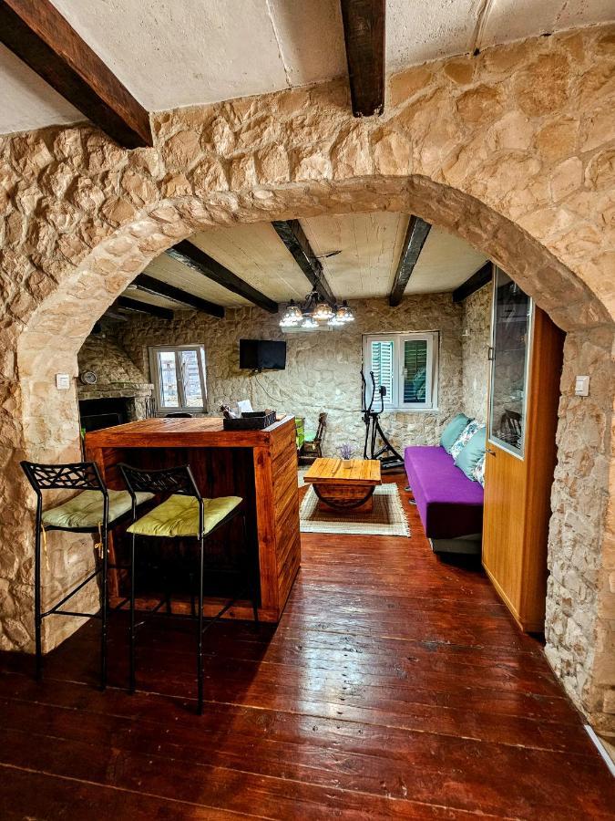 Dalmatia Rustica Comfortable One Bedroom+Fireplace Zadar Ngoại thất bức ảnh