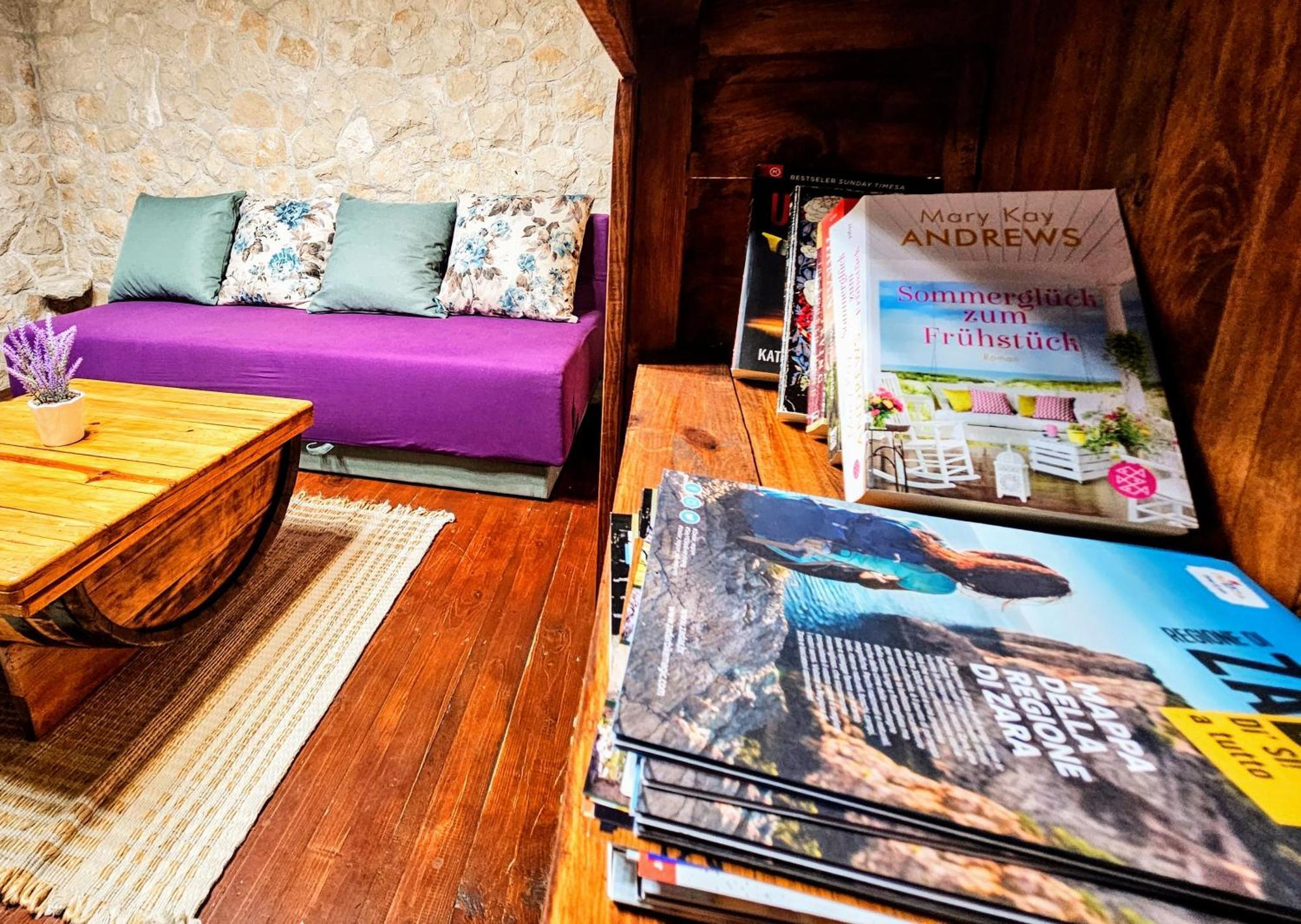 Dalmatia Rustica Comfortable One Bedroom+Fireplace Zadar Phòng bức ảnh